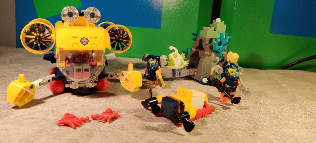 Lego City Ocean Exploration Submarine 60264, Lego, Ophalen of Verzenden, Complete set, Inclusief instructies