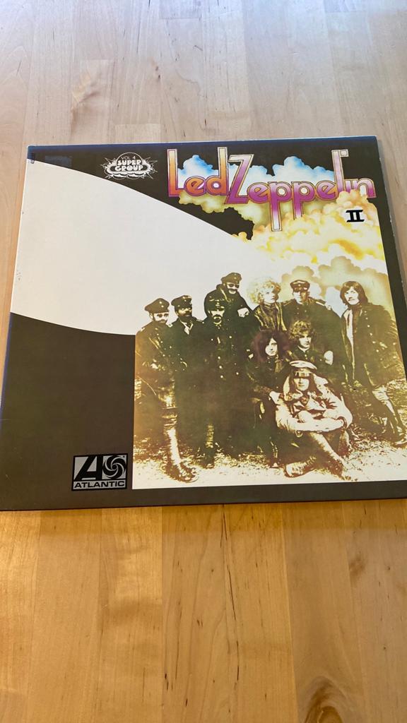 Vinyl lp Led Zeppelin - II (France), Ophalen of Verzenden, Zo goed als nieuw, 12 inch, Poprock