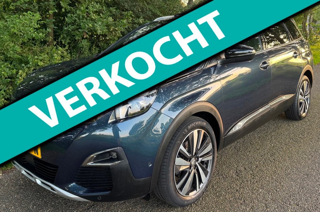 Peugeot 5008 1.2 Blue Lease GT-Line 7-Persoons NAP PANO CLIM, Auto's, Peugeot, Bedrijf, Te koop, 360° camera, ABS, Achteruitrijcamera