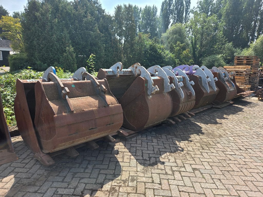 Dieplepels CW30/40+CW45, zware puinbak CW40,brede bakk. CW45, Ophalen, Graafmachine