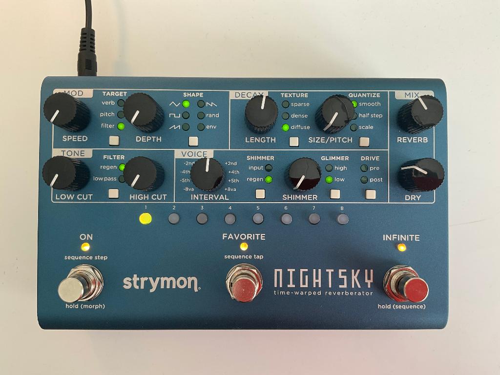 Strymon Nightsky, Muziek en Instrumenten, Effecten, Zo goed als nieuw, Reverb, Ophalen of Verzenden