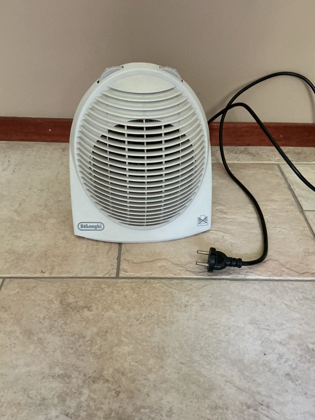 Electrische DeLonghi Tafel- of Grondkachel, Huis en Inrichting, Ophalen, Gebruikt, Overige soorten, Elektrisch