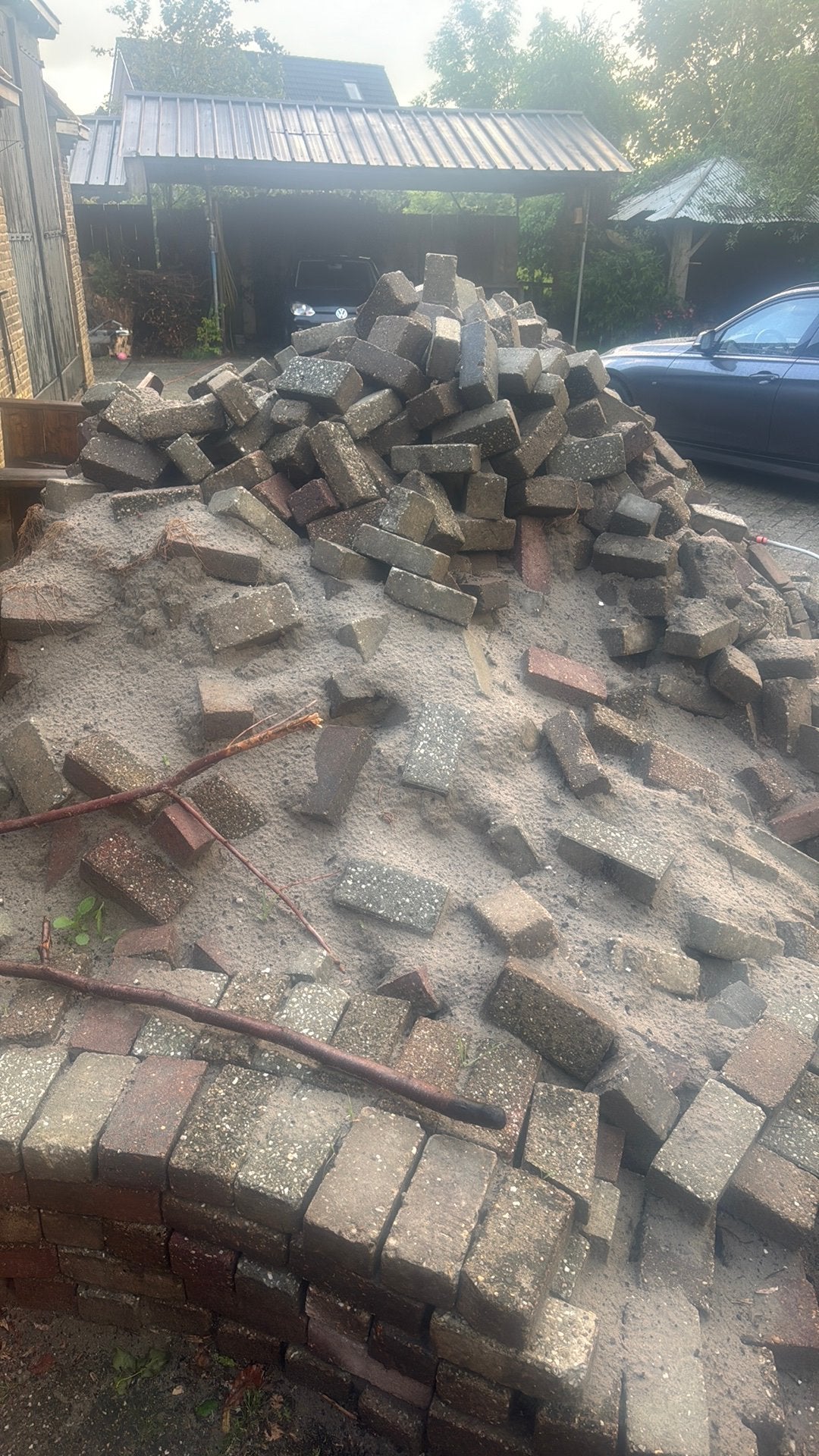 Gratis stenen, Ophalen, Beton, Klinkers