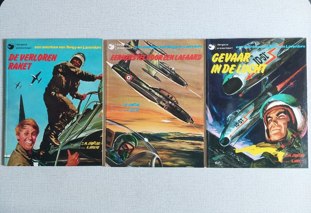 JM. Charlier - TANGY EN LAVERDURE -11delen - Dargaud oberon, Meerdere stripboeken, Ophalen of Verzenden, Gelezen