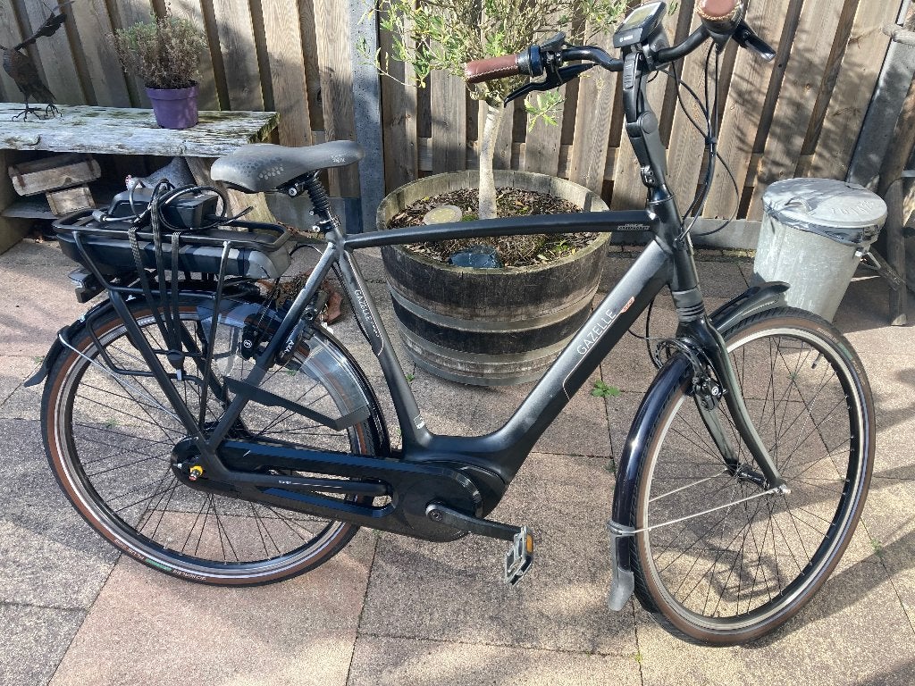 Gazelle Orange C8 heren 61 cm, Ophalen, Zo goed als nieuw, 59 cm of meer, 50 km per accu of meer