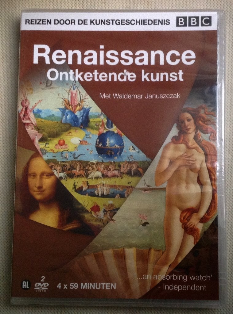 BBC Renaissance Ontketende Kunst 2DVD Waldemar Januszczak, Cd's en Dvd's, Dvd's | Documentaire en Educatief, Engels, Verzenden