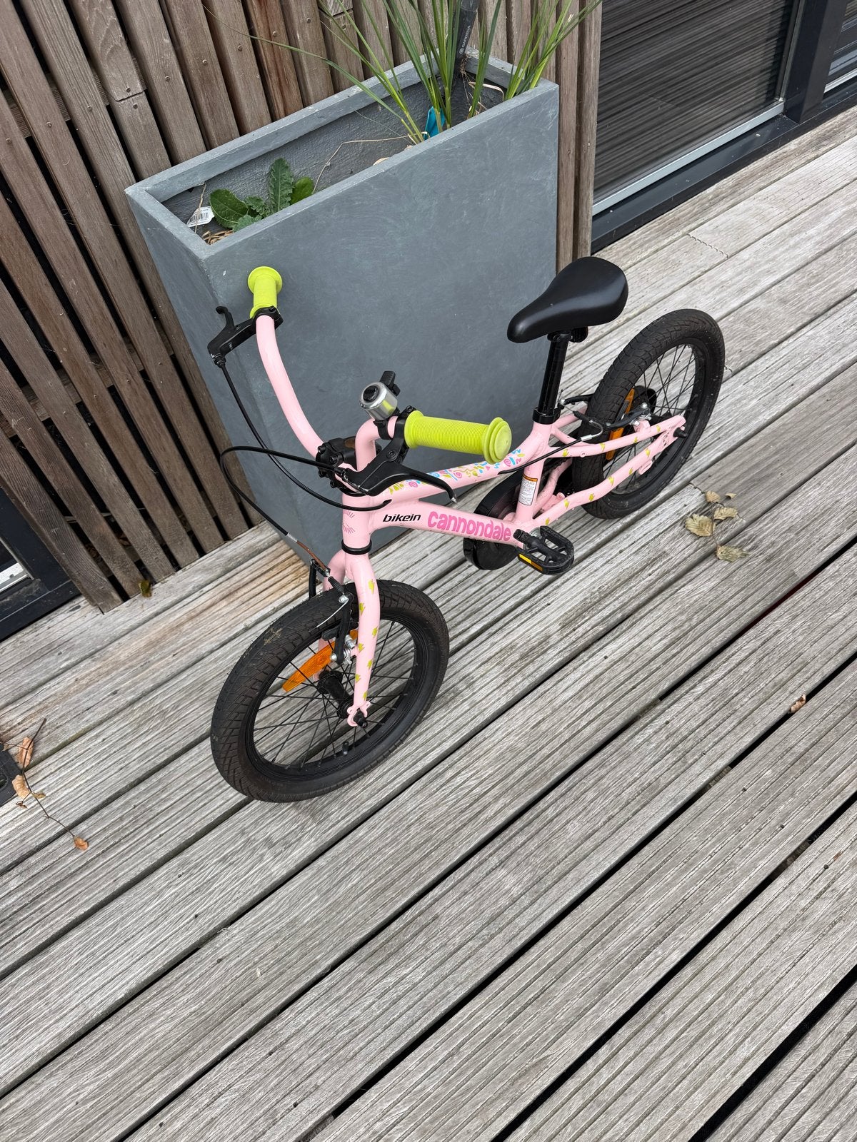 Cannondale Kinderfiets Roze, Ophalen, Gebruikt, Velgrem, 16 tot 20 inch