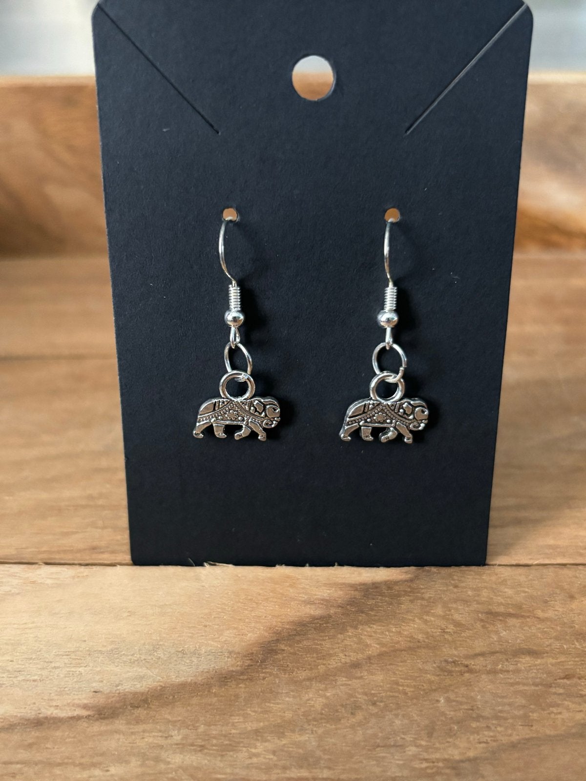 Nieuwe zilverkleurige oorbellen met olifantjes, Sieraden, Tassen en Uiterlijk, Oorbellen, Overige materialen, Hangers, Verzenden