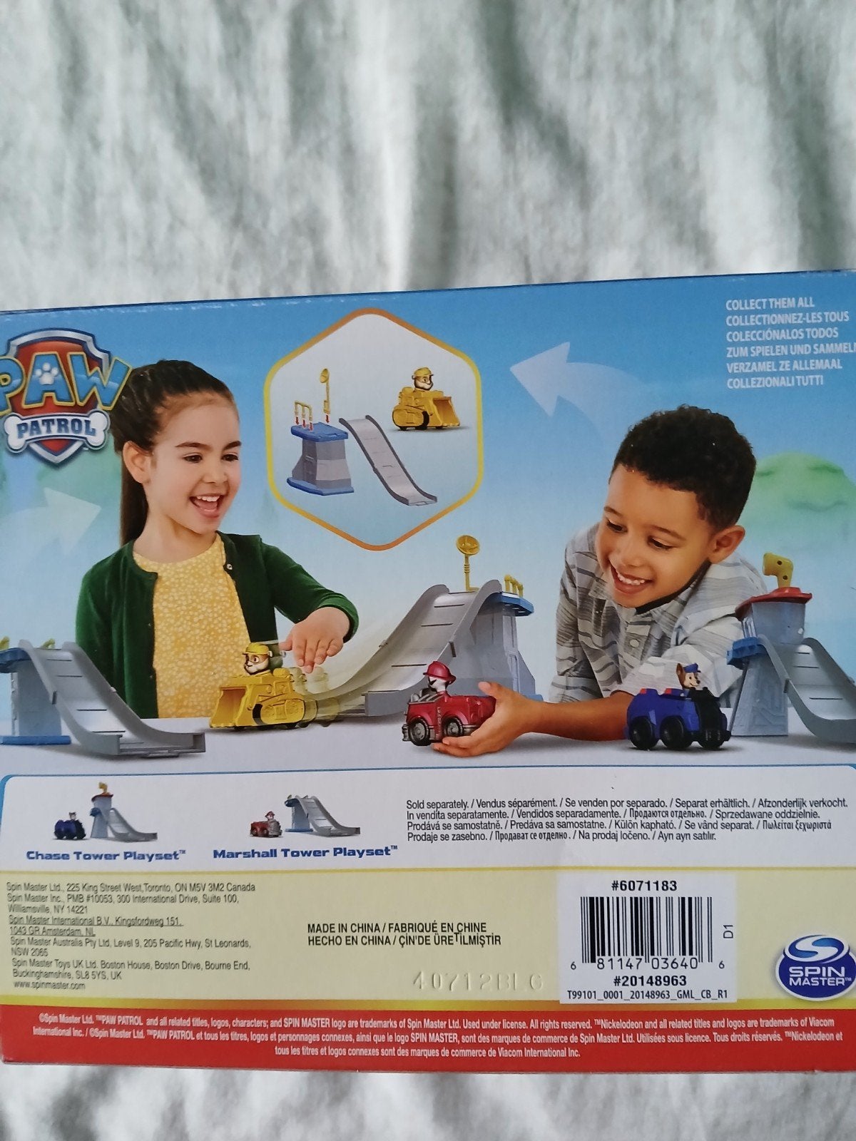 Paw Patrol tower playset.Rubble, Ophalen of Verzenden, Nieuw