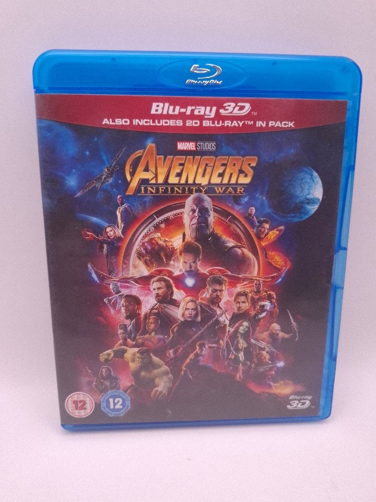 avengers infinity war blu-ray 3d + 2d, Nederlands, Film, Actie, Ophalen of Verzenden