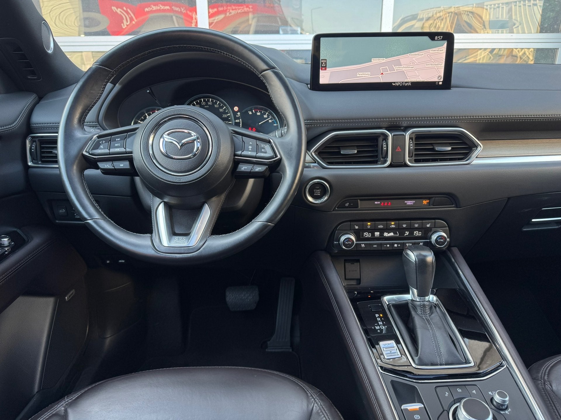 Mazda CX-5 2.0 SkyActiv-G 165 Signature|Trekhaak|Apple CarPl, Auto's, 15 km/l, Gebruikt, Euro 6, Blauw
