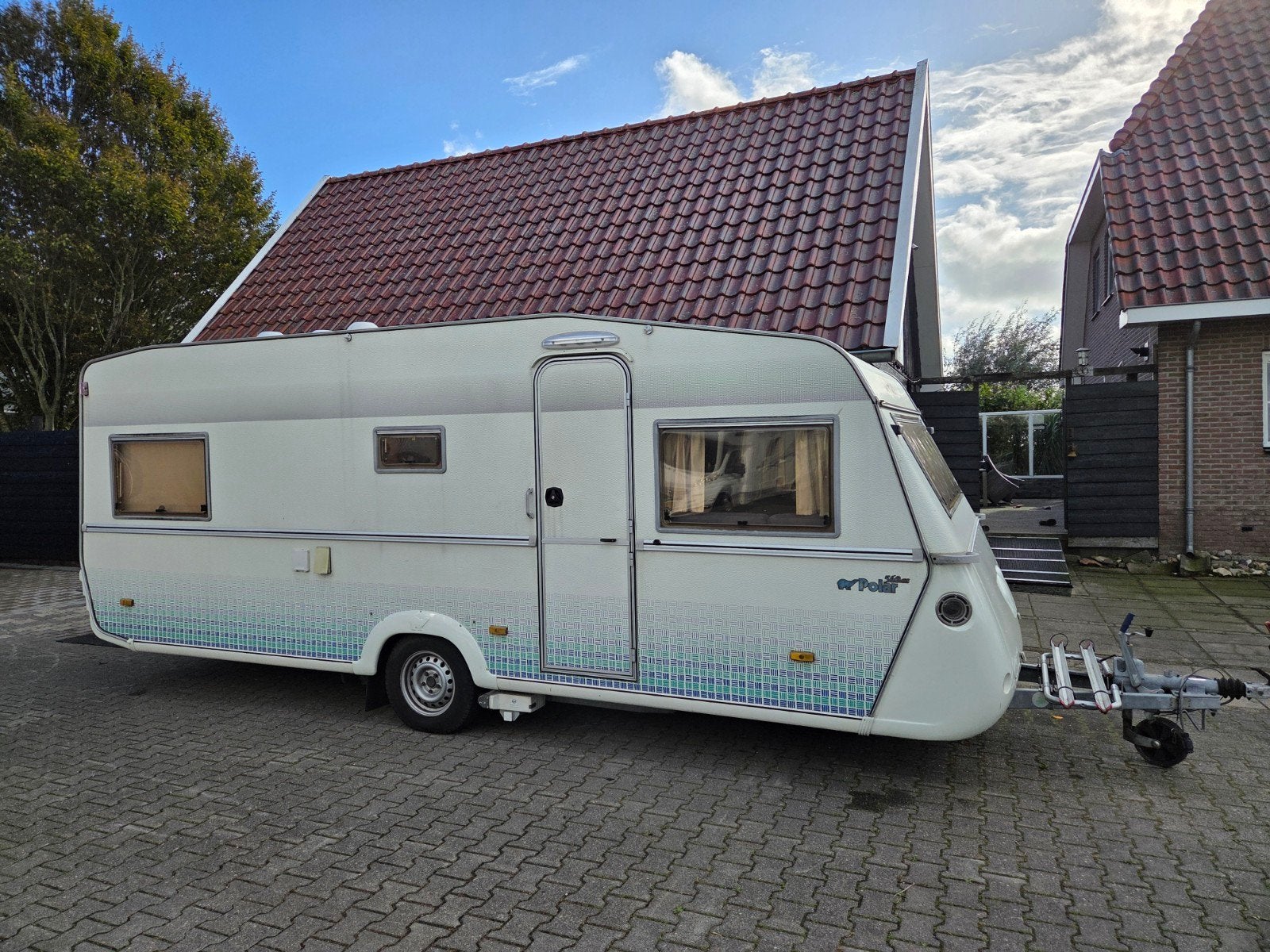 Polar 560 GS ,1998 ,isabella voortent,volaut.mover, Caravans en Kamperen, Dwarsbed, Rondzit, Particulier, 5 tot 6 meter
