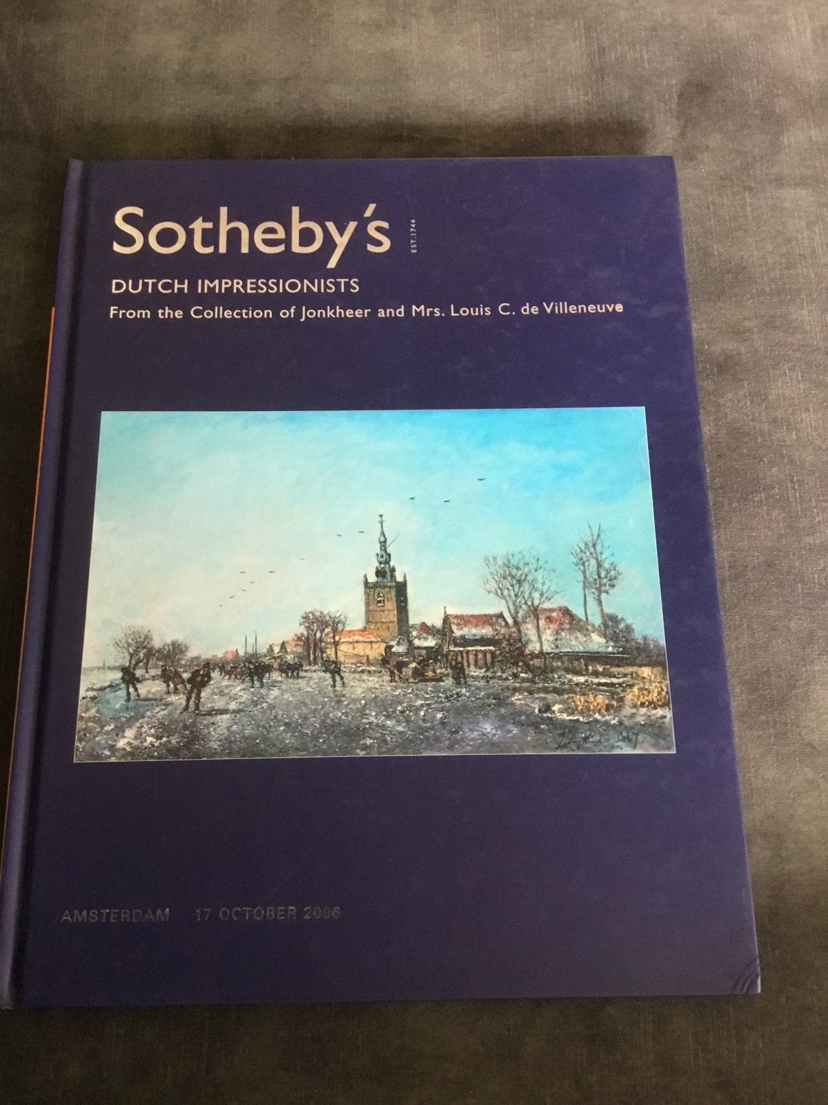 Sotheby's Dutch Impressionists Catalogus 2006, Ophalen of Verzenden, Nieuw, Schilder- en Tekenkunst