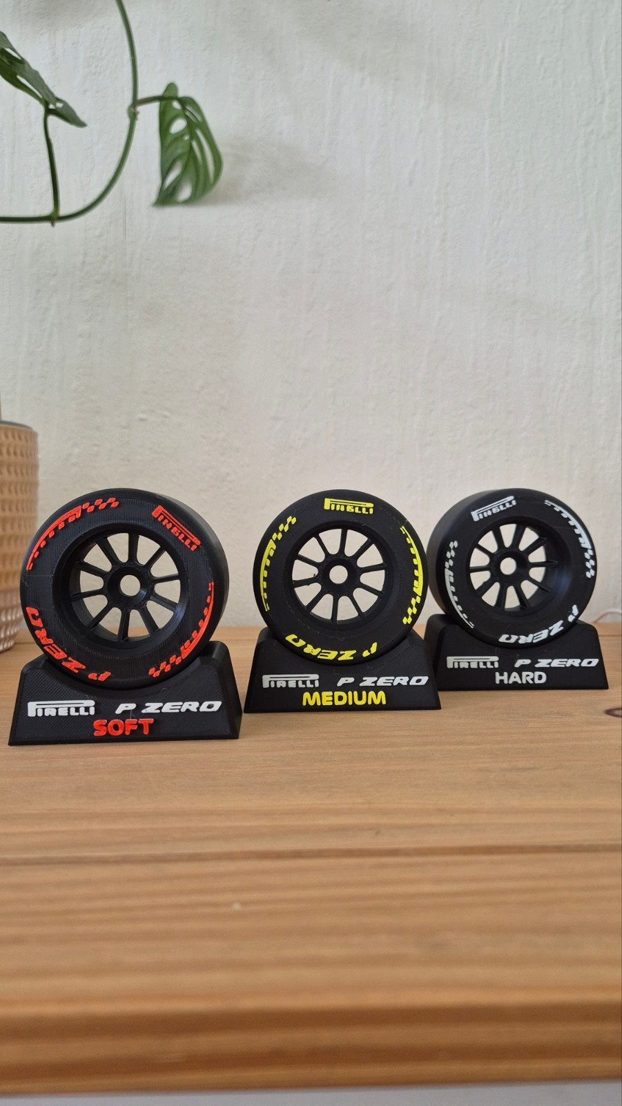 3D F1 Pirelli P Zero banden set (Soft, Medium, Hard), Ophalen of Verzenden, Nieuw