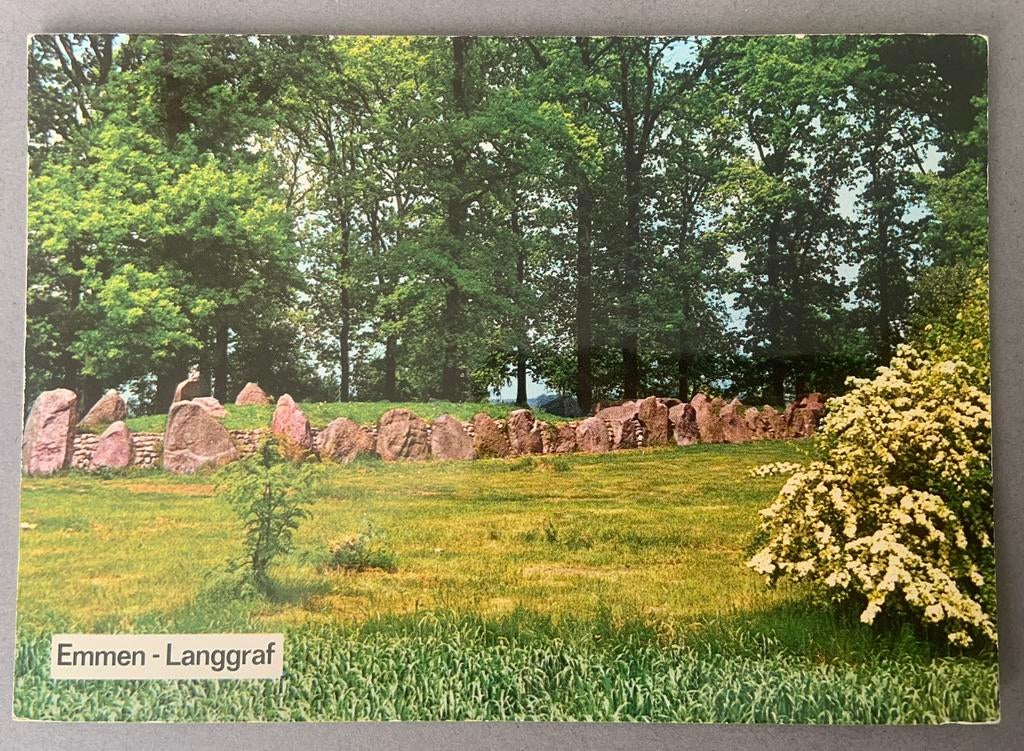 Emmen - langgraf, Ophalen of Verzenden, Ongelopen, Drenthe