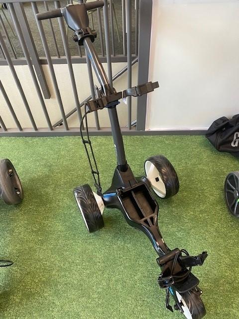 Elektrische trolley Motocaddy M5, Ophalen of Verzenden, Gebruikt, Golfkar