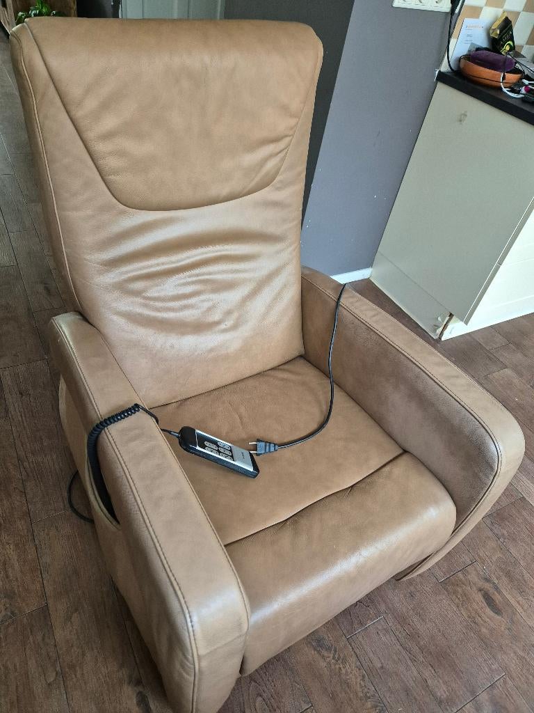 Hukla sta op stoel, Ophalen, Gebruikt, 75 tot 100 cm, Leer