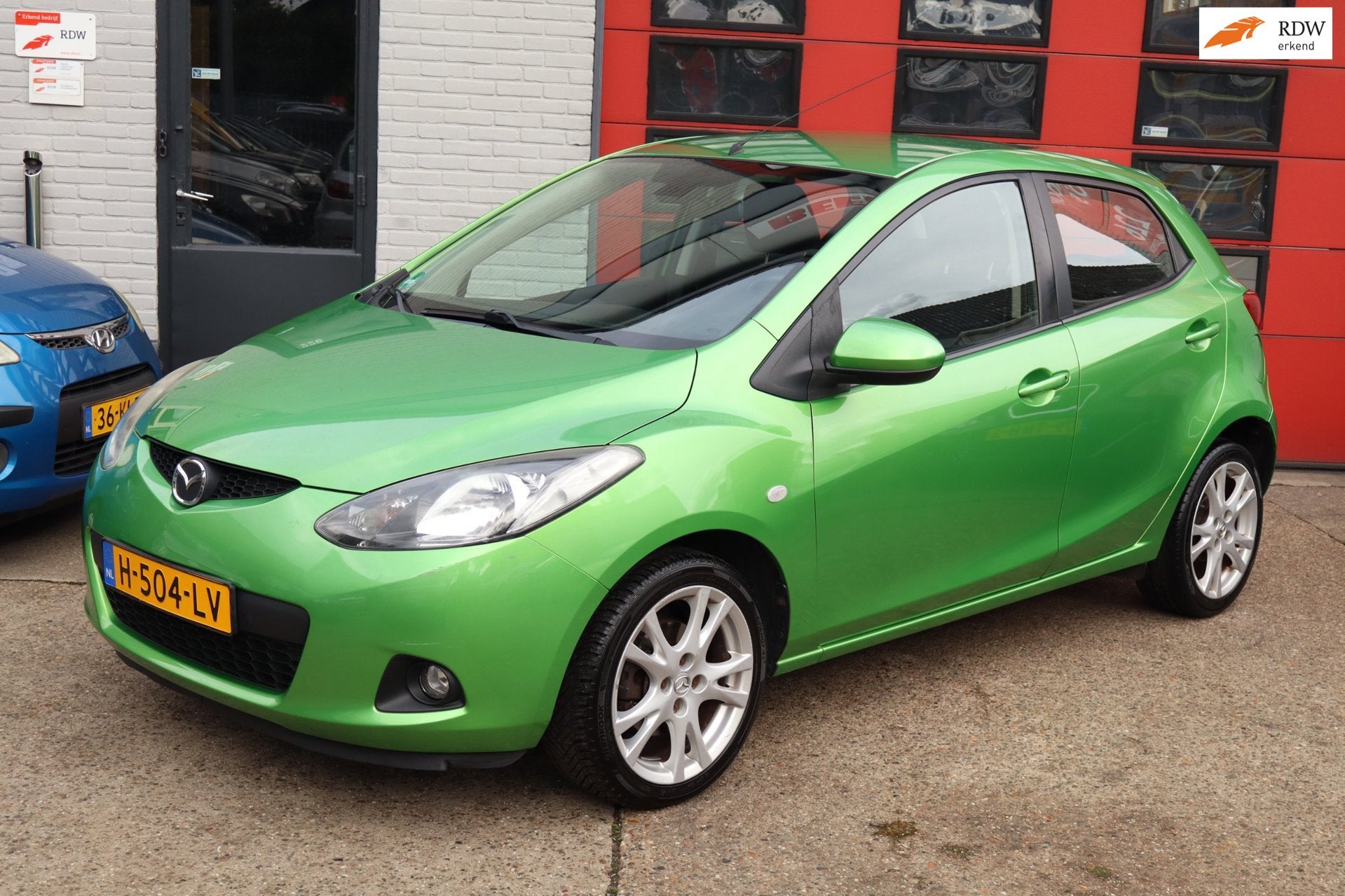 Mazda 2 1.3hp S-VT Touring .5 DEURS. AIRCO., Voorwielaandrijving, 86 pk, Gebruikt, 4 cilinders