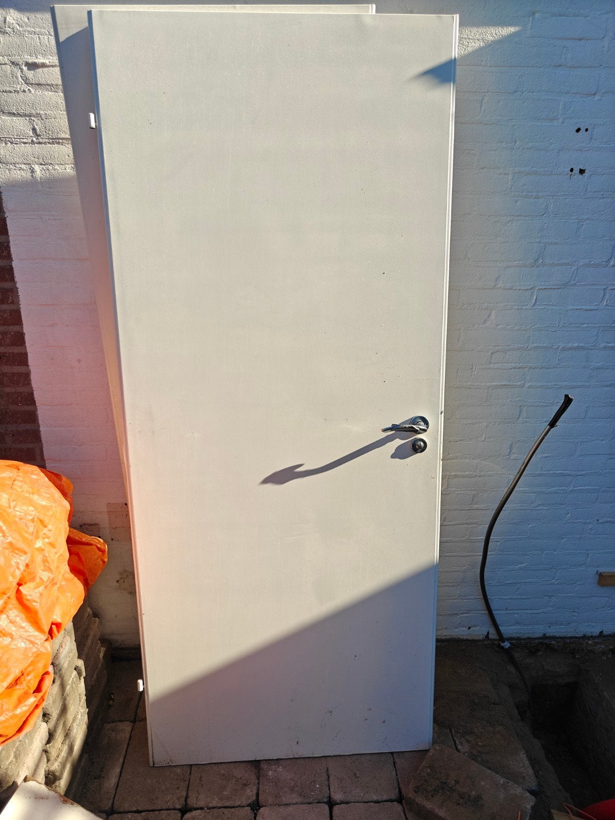 4 opdek deuren verschillende maten, Ophalen, Gebruikt, Binnendeur, 200 tot 215 cm