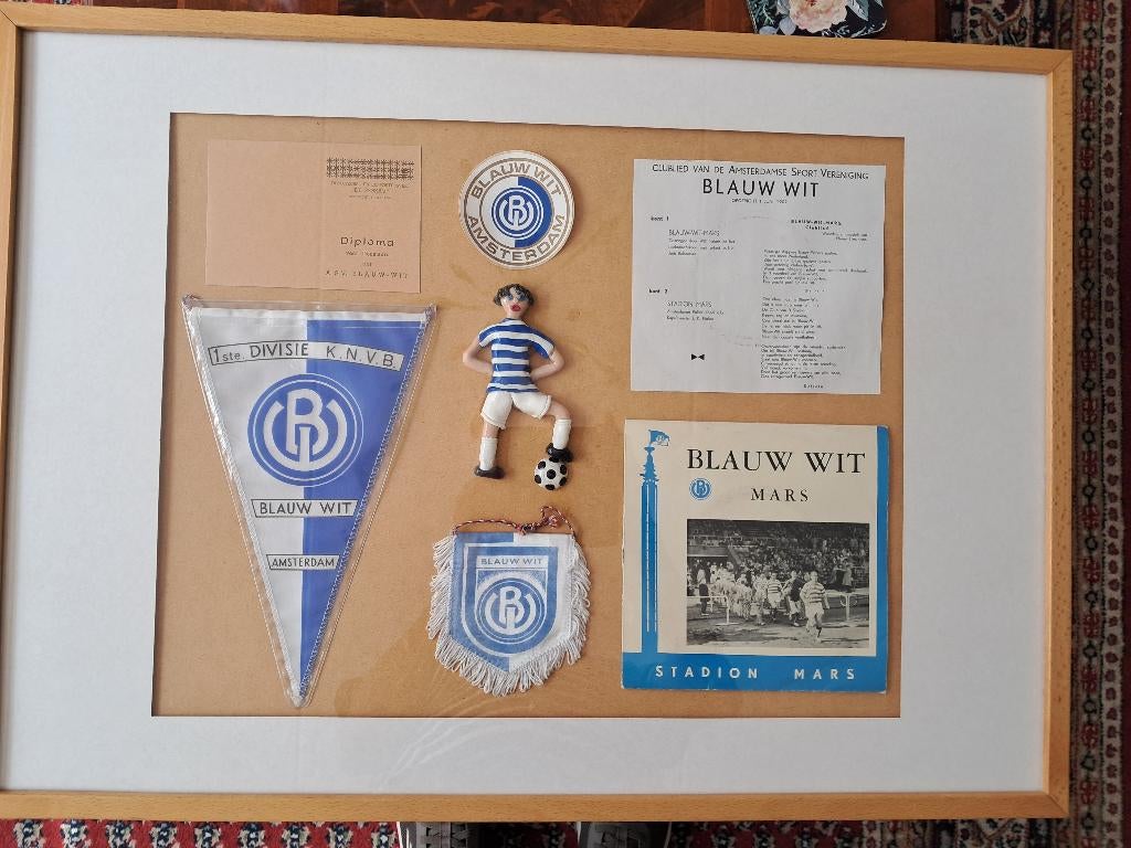 Voetbal Blauw Wit Amsterdam, Maat S, Ophalen, Gebruikt, Clubaccessoires