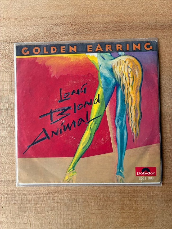 Golden Earring - Long Blond Animal (Single), Cd's en Dvd's, Gebruikt, 7 inch, Ophalen of Verzenden, EP
