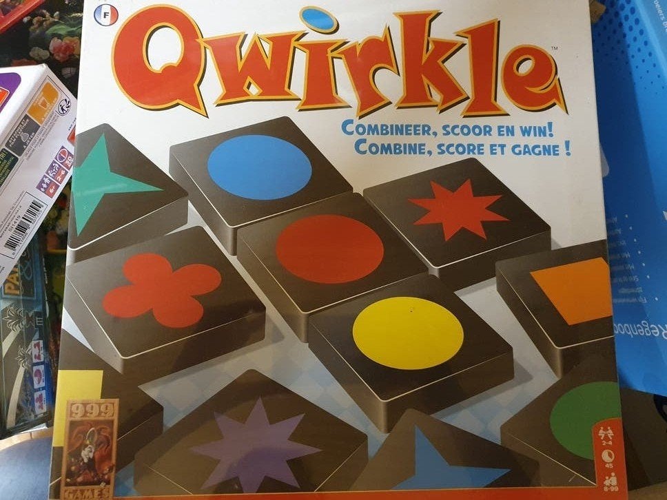 Qwirkle Bordspel - Combineer, Scoor en Win! nieuw in plastic, Drie of vier spelers, Ophalen, Nieuw, 999 Games