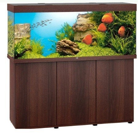Aquarium Juwel RIO 450, Ophalen, Gebruikt, Gevuld zoetwateraquarium, Inclusief deksel