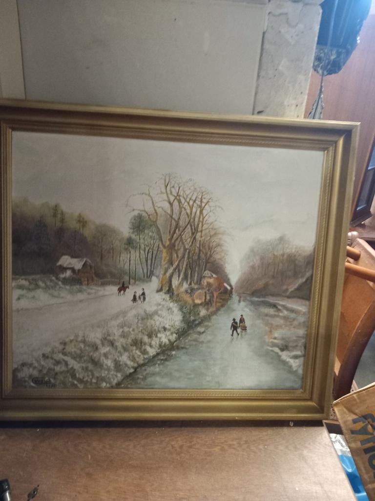 Mooie schilderij prijs € 25.00, Ophalen of Verzenden