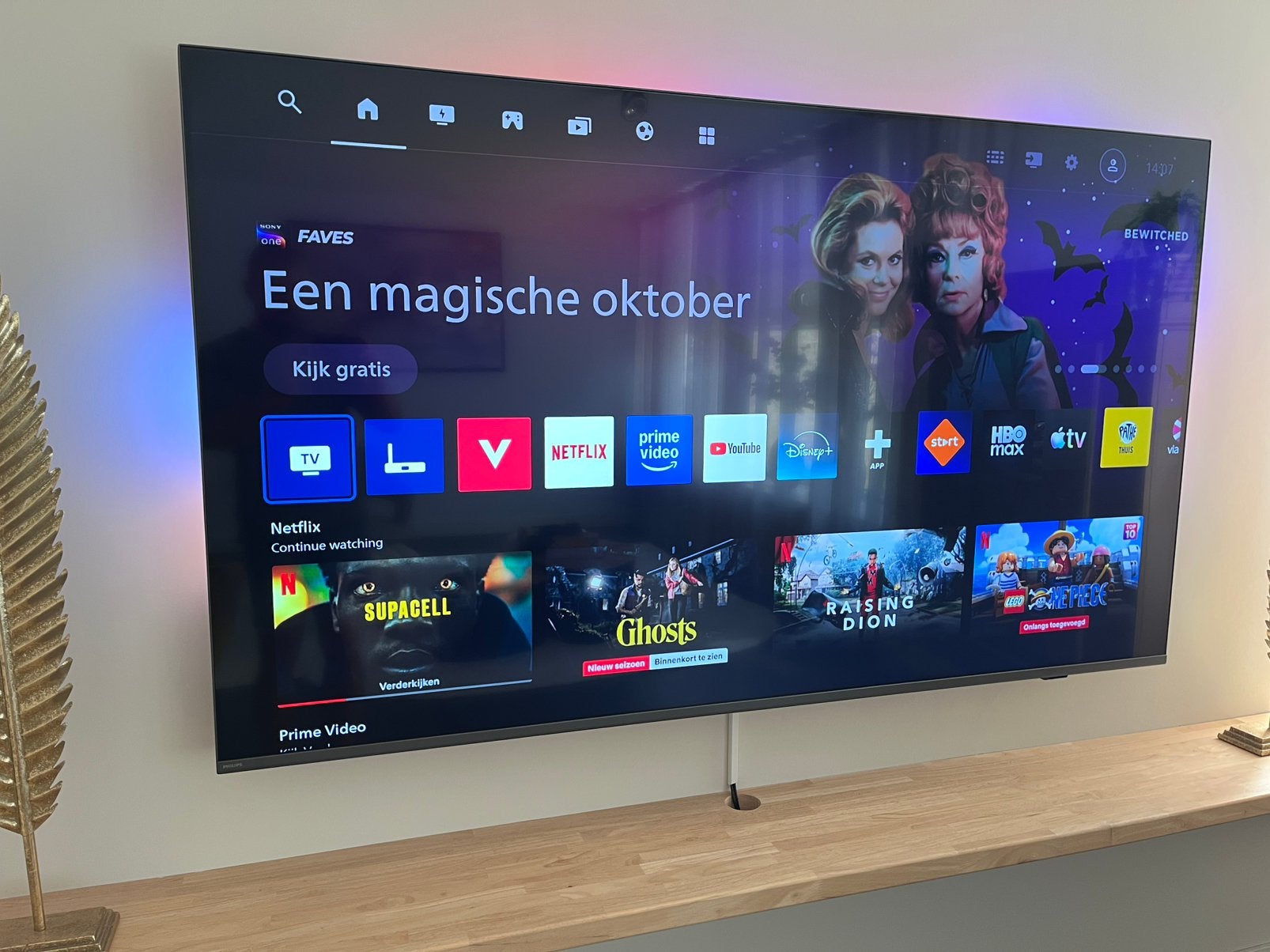 Philips The One 75PUS9000 Ambilight (2025)., Ophalen, Philips, LED, Zo goed als nieuw
