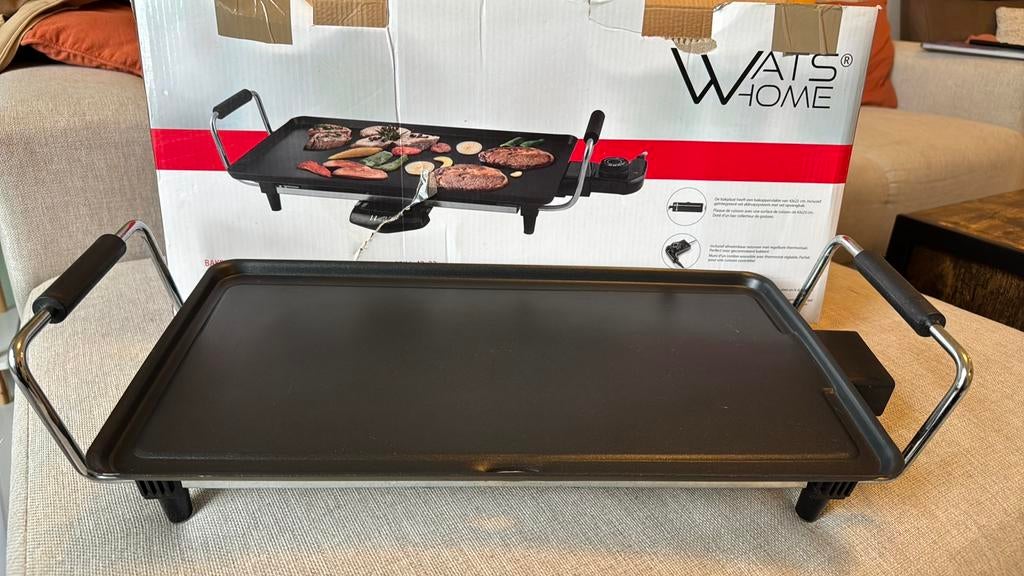WATS HOME Teppanyaki Grill - Zo goed als nieuw, Ophalen, Zo goed als nieuw, Tafelgrill