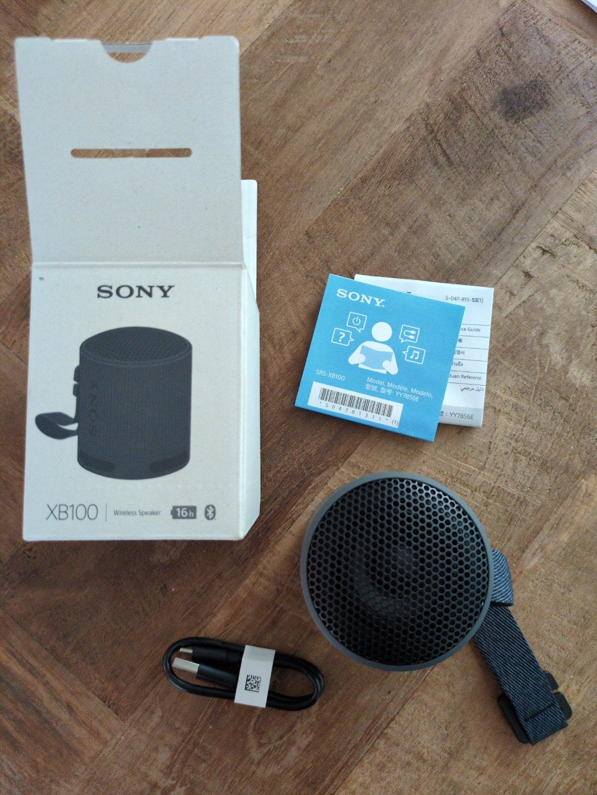 Sony SRS-XB100 Bluetooth Speaker, Bluetooth, Nieuw, Ophalen of Verzenden, Draagbare speaker