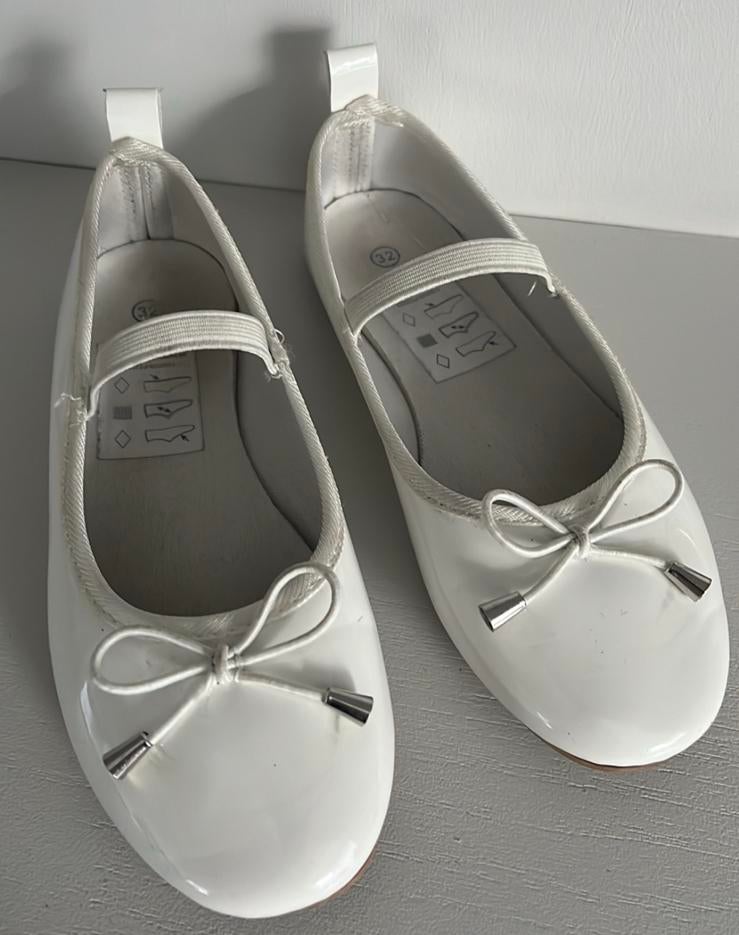 Witte lak schoentjes maat 32, Ophalen of Verzenden, Gebruikt, Meisje, Schoenen
