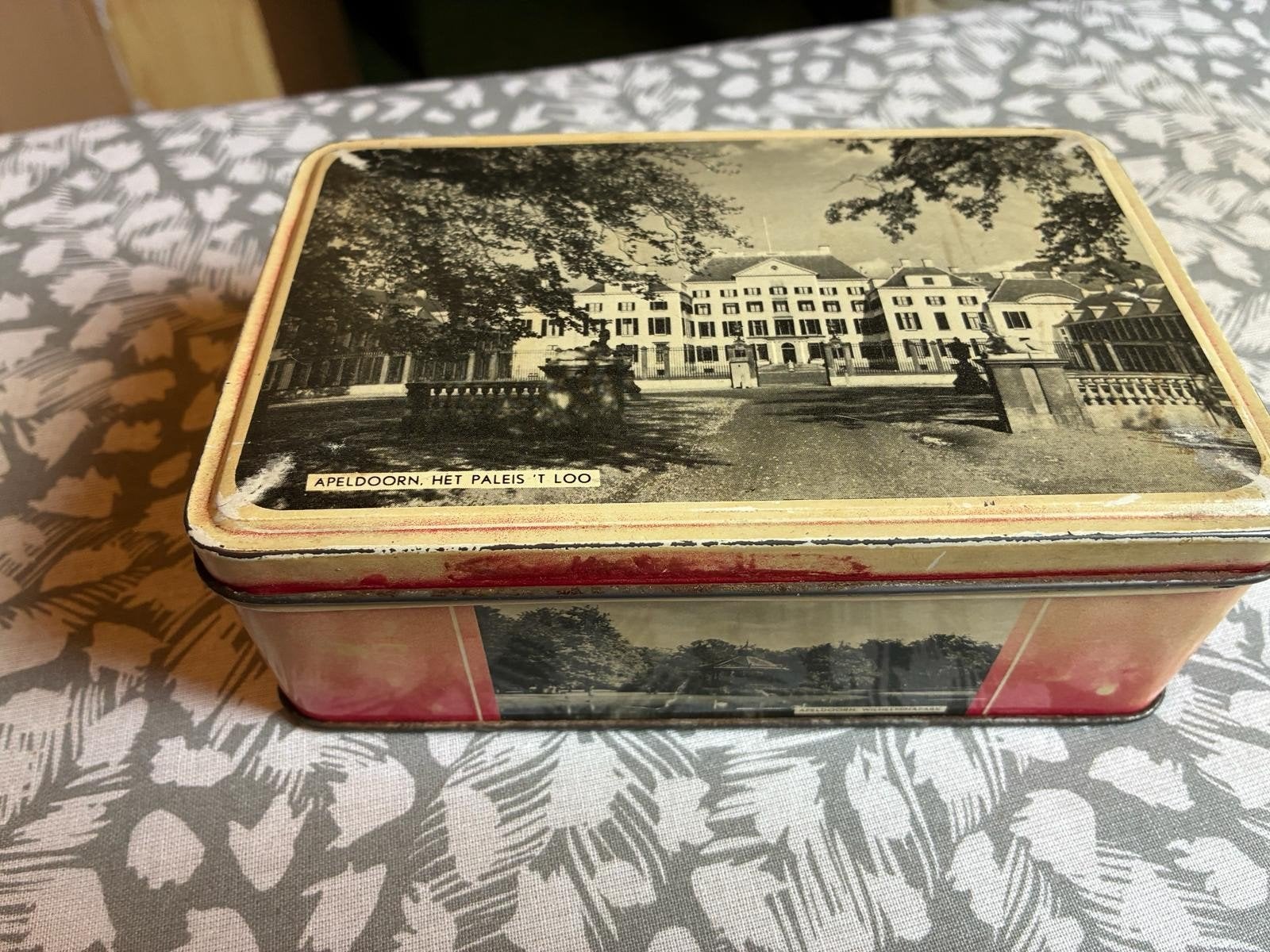 Blik Paleis het Loo Apeldoorn., Verzamelen, Blikken, Ophalen of Verzenden, Overige