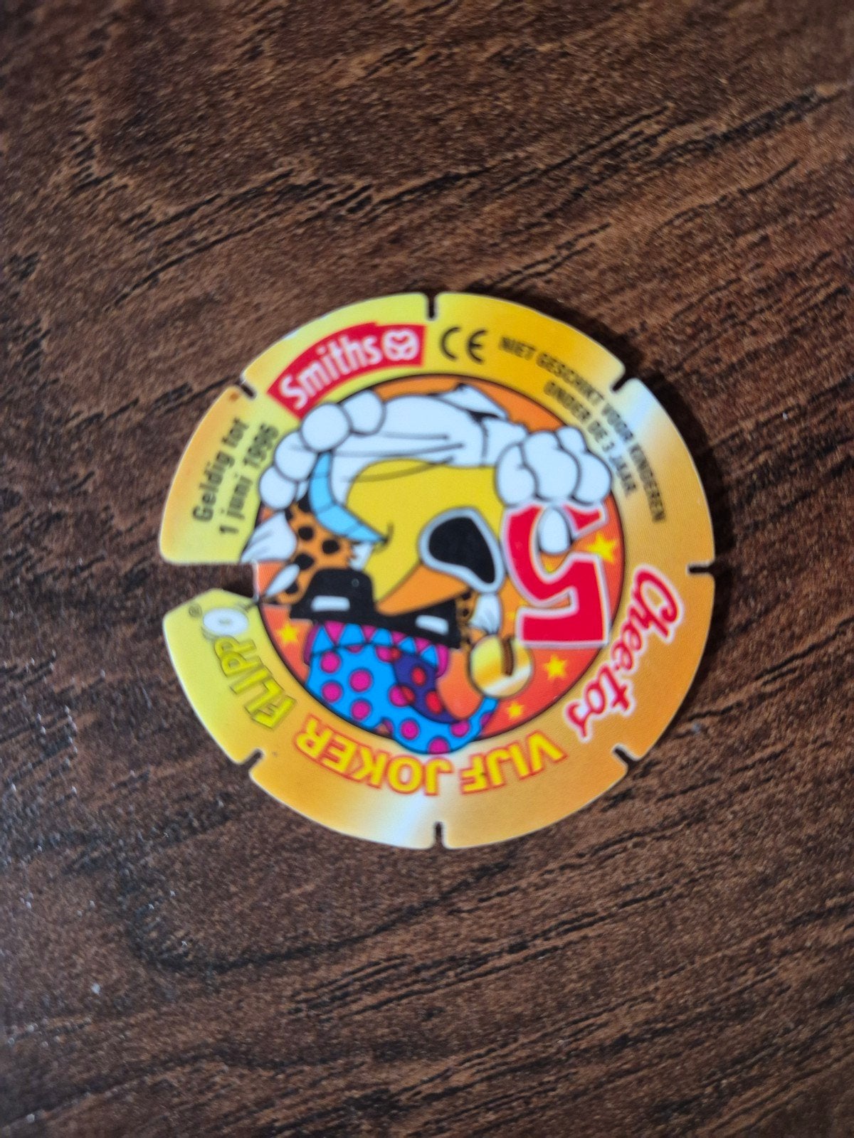 Cheetos Flippo 5 Joker Flippo (1995), Ophalen of Verzenden, Joker, Losse flippo's