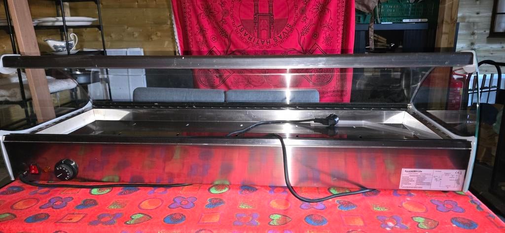 Professionele Warmhoudvitrine voor Horeca, Ophalen of Verzenden, Gebruikt