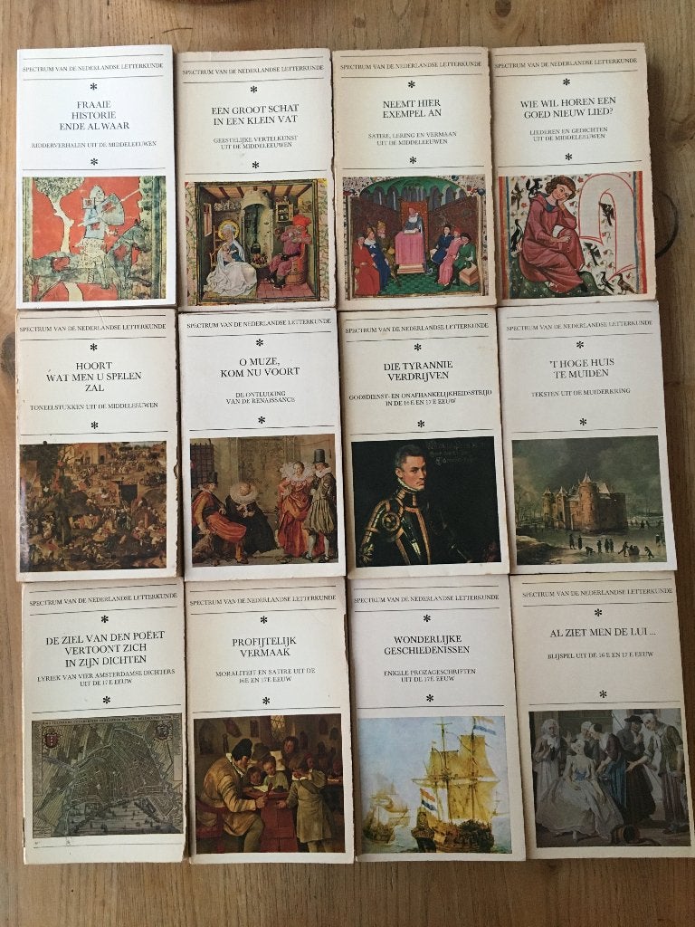 Spectrum van de Nederlandse letterkunde, 	deel 1-25, Ophalen of Verzenden, Gelezen