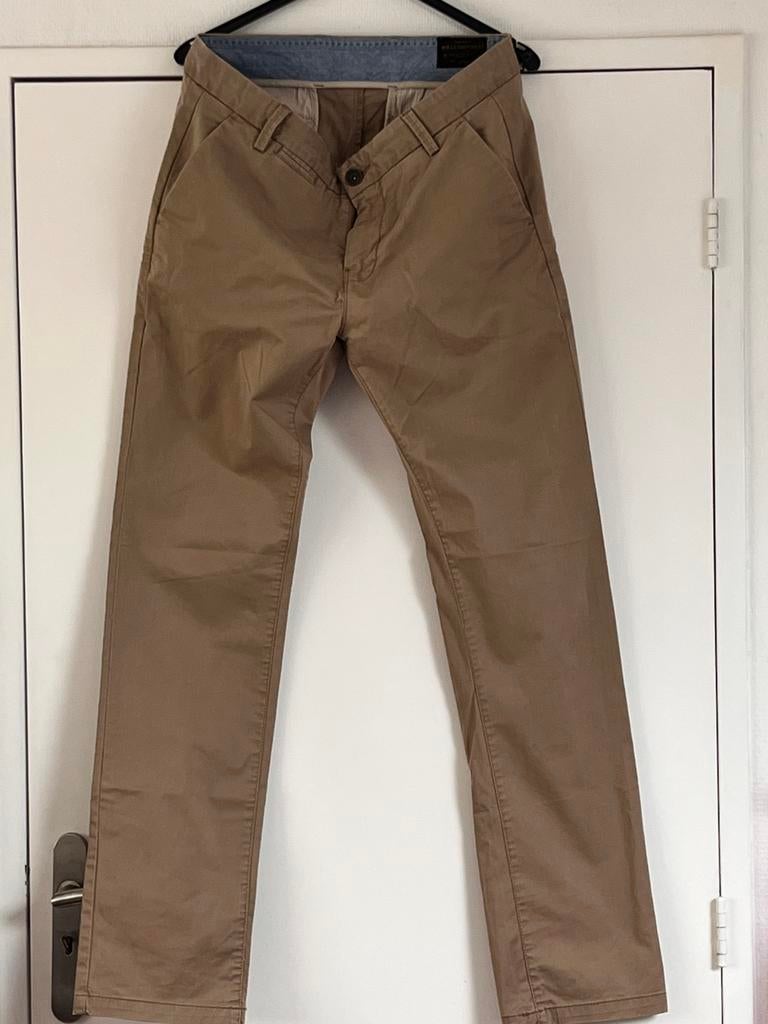 Mills Brothers heren pantalon maat L, Kleding | Heren, Ophalen of Verzenden, Nieuw, Maat 52/54 (L), Beige