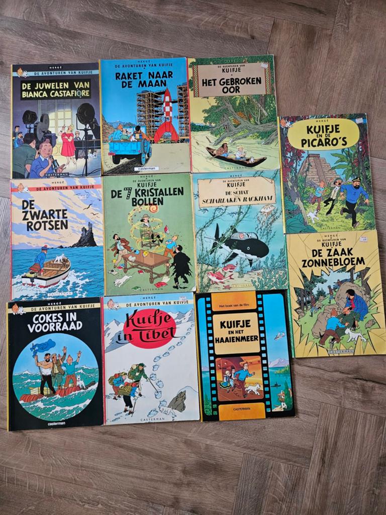 Diverse oude stripboeken, Boeken, Stripboeken, Meerdere stripboeken, Ophalen of Verzenden, Gelezen