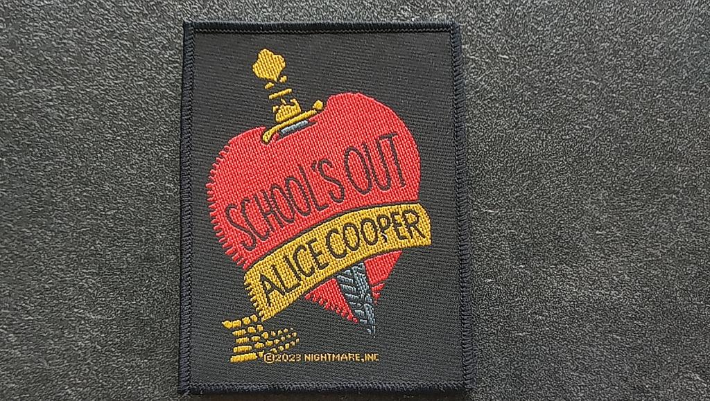 Alice Cooper  leuke school's out patch c26, Verzenden, Nieuw, Kleding