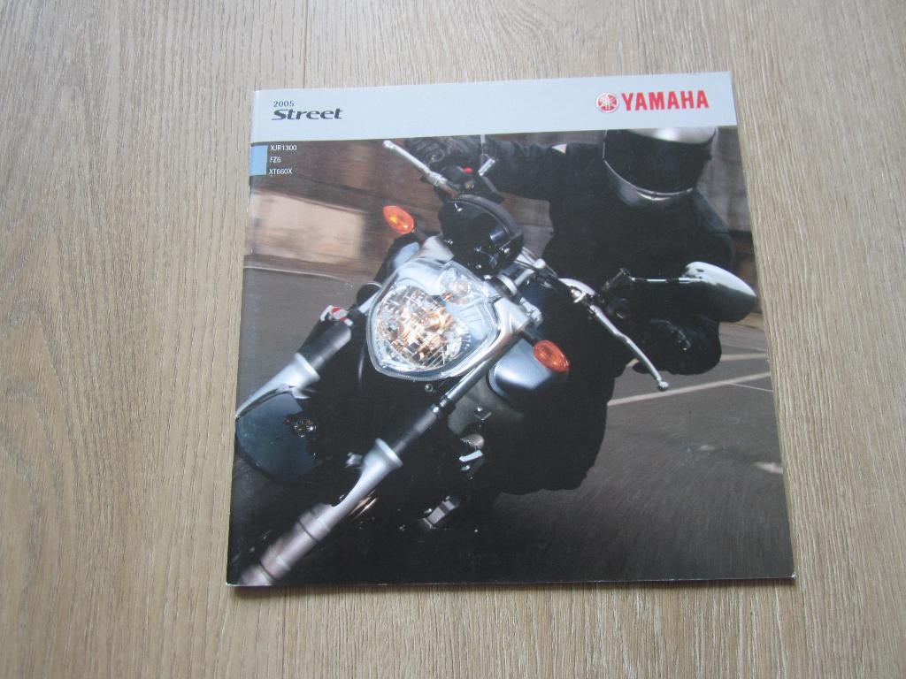 Yamaha FZ6 / XT 660X / XJR 1300 brochure folder 2005, Ophalen of Verzenden, Yamaha