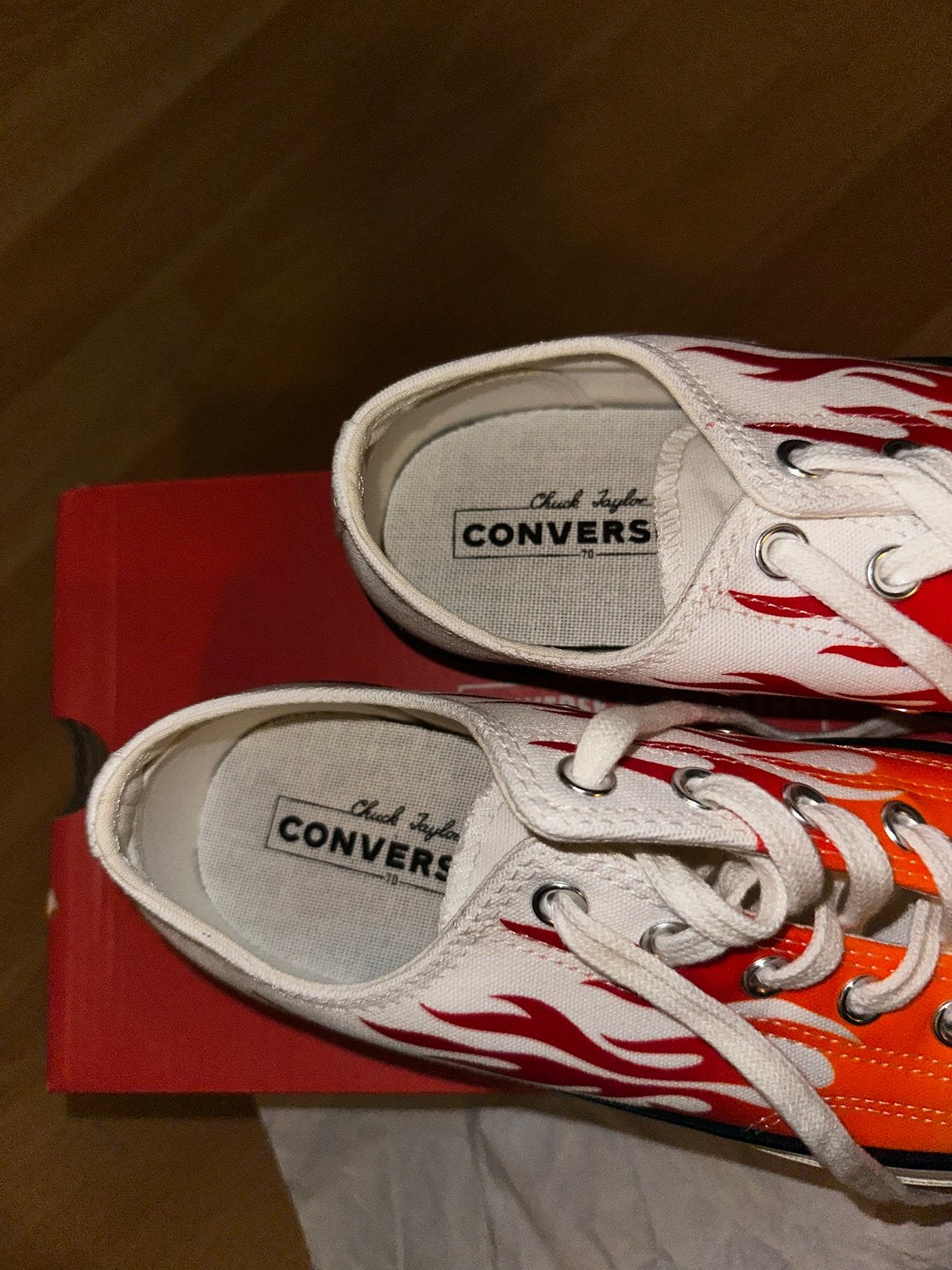 Converse Chuck 70 Flame Low Top Sneakers - Maat 41.5, Ophalen of Verzenden, Nieuw, Overige kleuren, Sneakers of Gympen