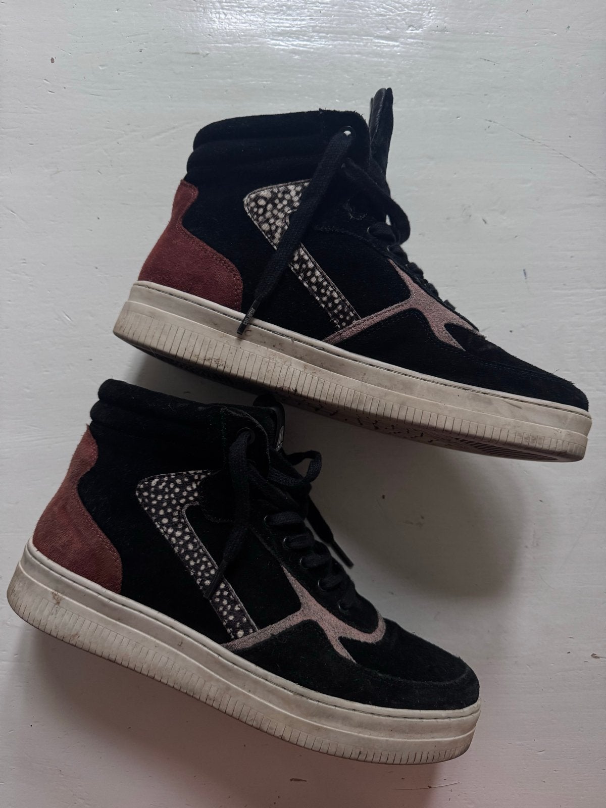 Maruti hoge sneakers maat 40, Ophalen of Verzenden, Gedragen, Zwart, Sneakers of Gympen
