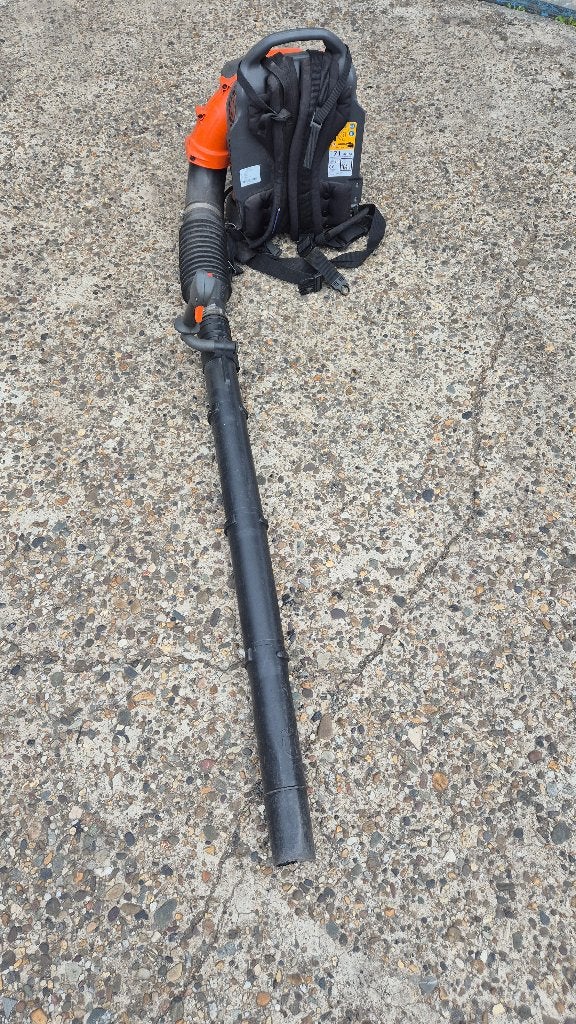 husqvarna 350 BT, Ophalen, Benzine, Gebruikt, Ruggedragen