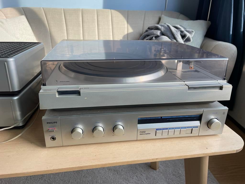 Philips F7135 Automatische Platenspeler met versterker, Ophalen, Philips, Gebruikt, Automatisch