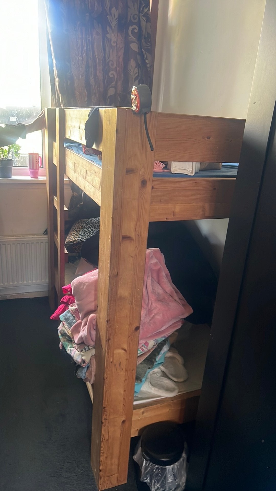 Tweepersoonsbed kinderbed gratis af te halen, Ophalen, Tweepersoons, Zo goed als nieuw, 160 cm
