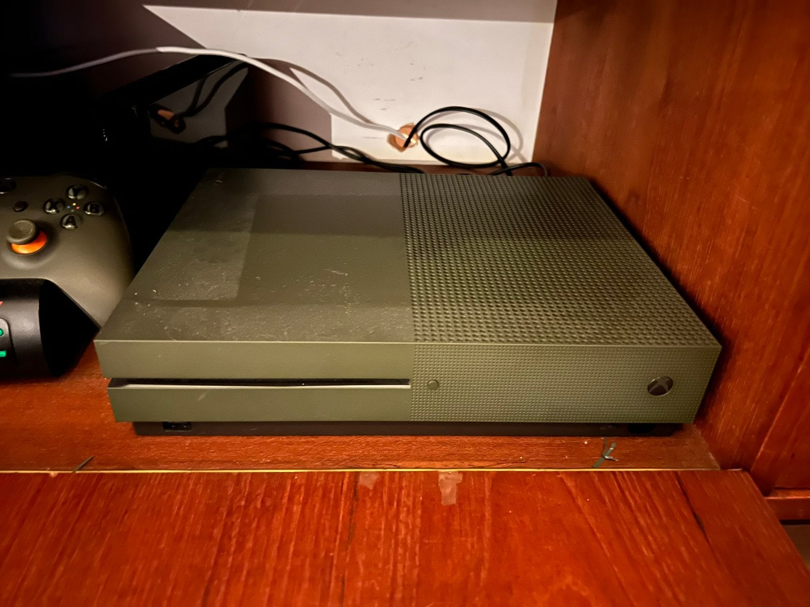Xbox one S - limited edition army green, 1 speler, Ophalen of Verzenden, Zo goed als nieuw, Vanaf 12 jaar