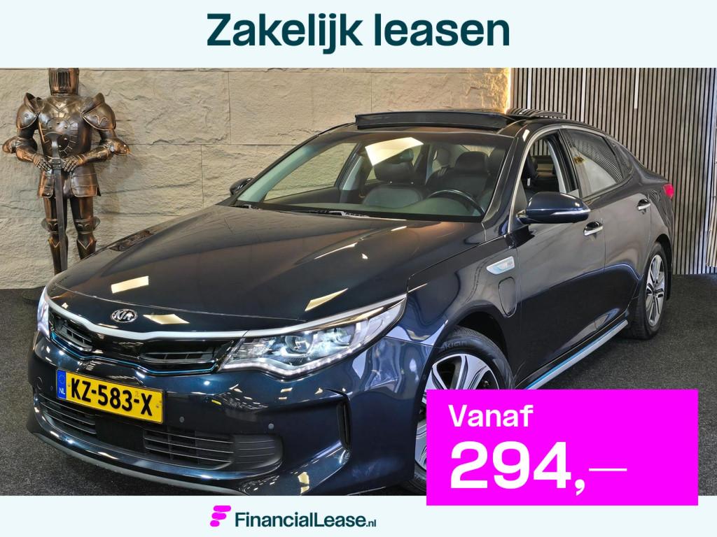 Kia Optima 2.0 GDI PHEV Business DynamicLine|GARANTIE|NAP|PA, Gebruikt, Blauw, Bedrijf, Hybride Elektrisch/Benzine