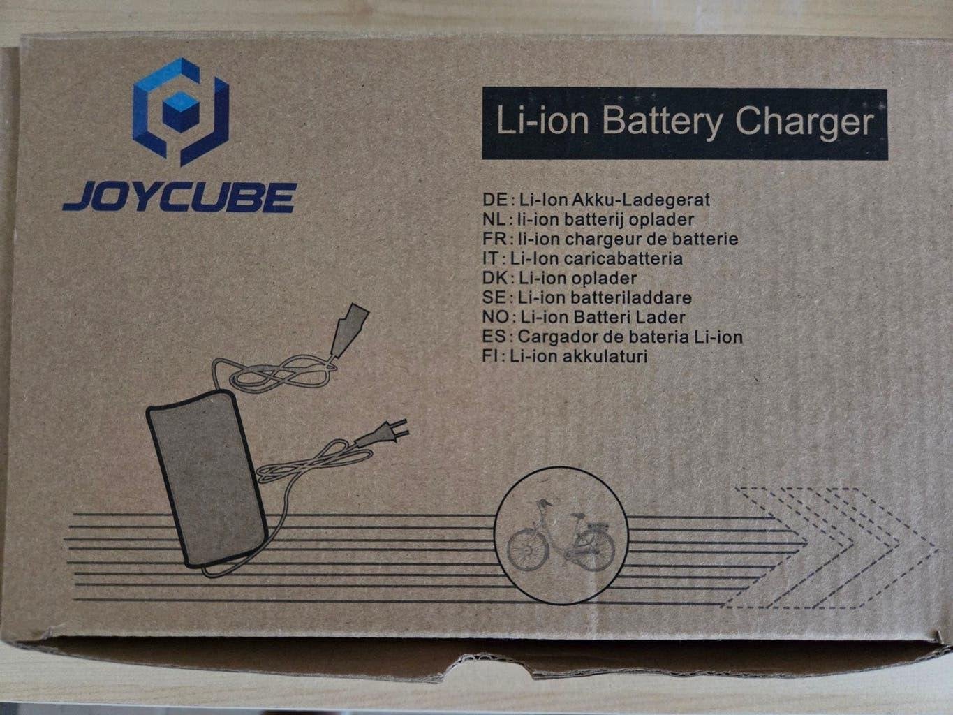 Joycube Li-ion Batterijlader 42V 4A, Ophalen of Verzenden, Zo goed als nieuw