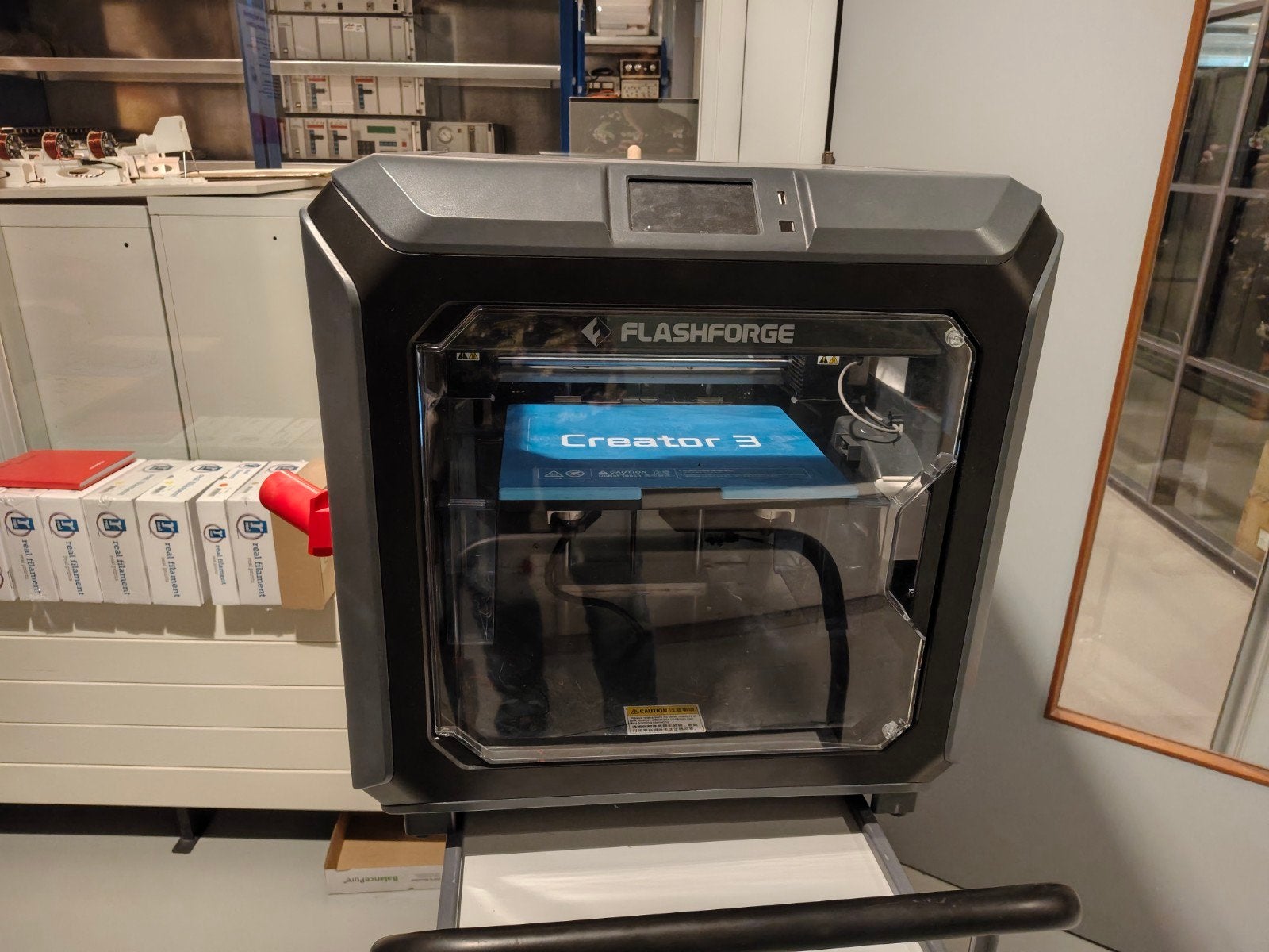 FlashForge Creator 3 3D-printer, Computers en Software, 3D Printers, Ophalen, Gebruikt, Ingebouwde Wi-Fi, Flashforge