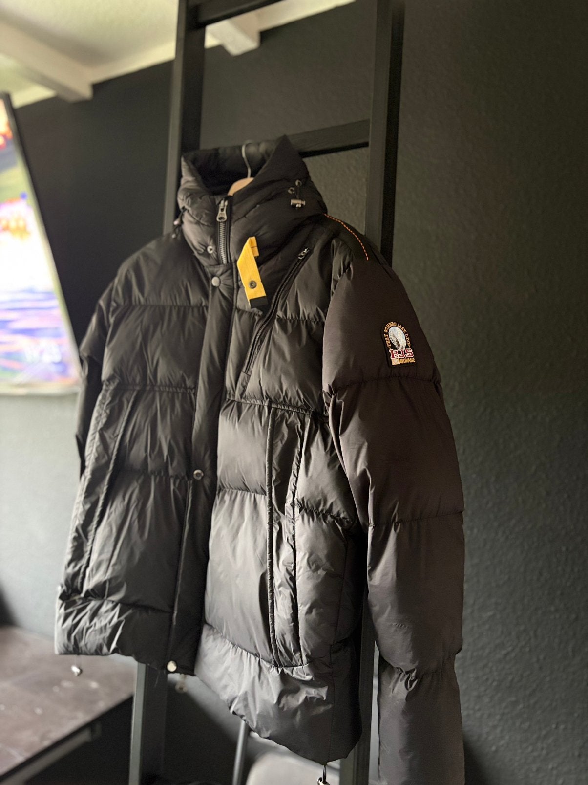 PJS winterjas, Verzenden, Zo goed als nieuw, Maat 56/58 (XL), Zwart